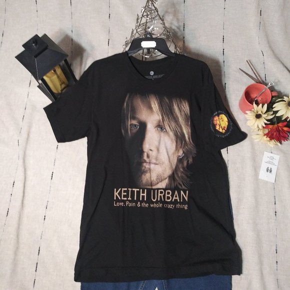 1359 Size XL Keith Urban World Tour 2007 Tee Shirt - Picture 1 of 3